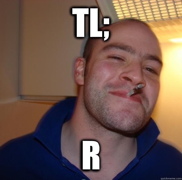 Tl and also to his girlfriends single housemate - Good Guy Greg