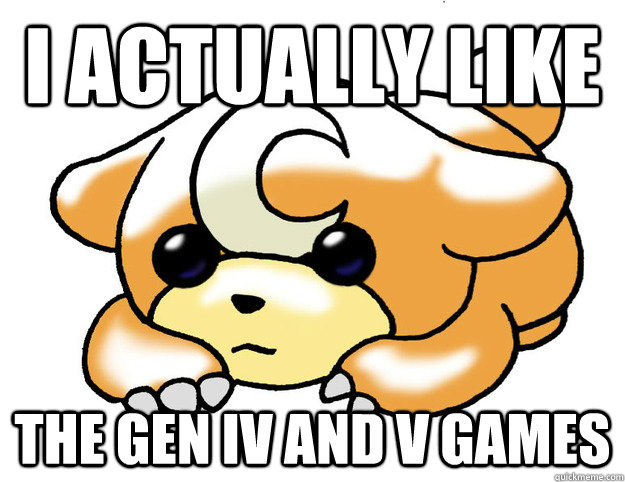 i actually like the gen iv and v games - Confession Teddiursa