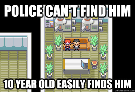police cant find him 10 year old easily finds him -