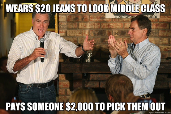 wears 20 jeans to look middle class pays someone 2000 to - Politician
