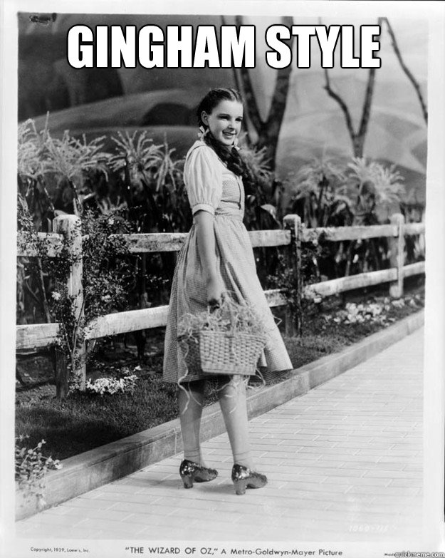 gingham style -