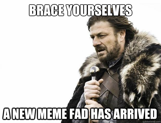 brace yourselves a new meme fad has arrived - Brace Yourself