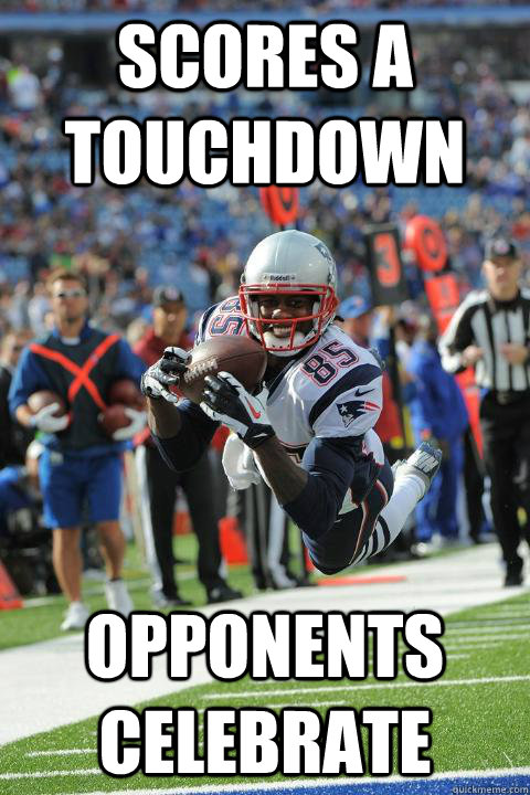 scores a touchdown opponents celebrate - Ridiculously Photogenic Receiver