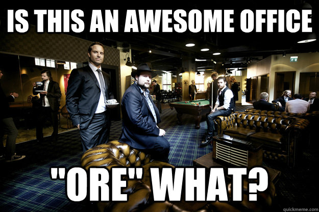 is this an awesome office ore what - Mojangs office