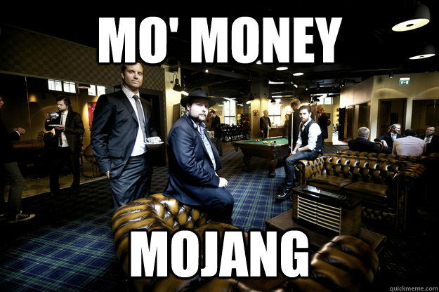 mo money mojang - Mojangs office