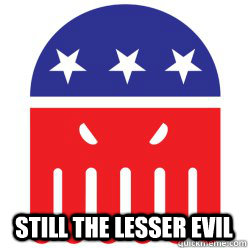 still the lesser evil - Cthulhu 2012