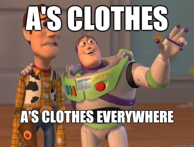 as clothes as clothes everywhere - Buzz Lightyear