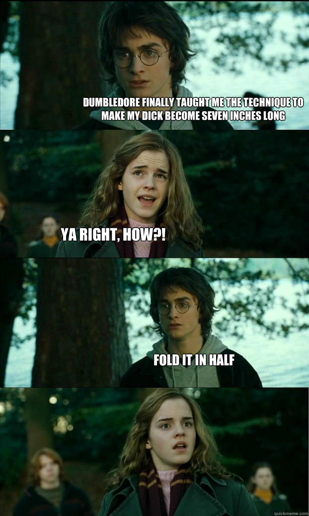 dumbledore finally taught me the technique to make my dick b - Horny Harry