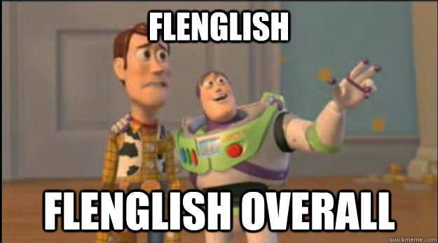 flenglish flenglish overall - buzz and woody