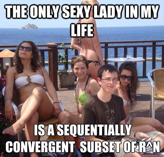 the only sexy lady in my life is a sequentially convergent - Priority Peter