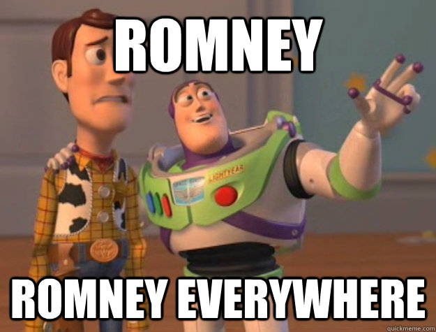 romney romney everywhere - Buzz Lightyear