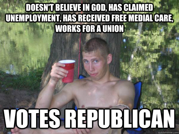 doesnt believe in god has claimed unemployment has receiv - weirdo wayne