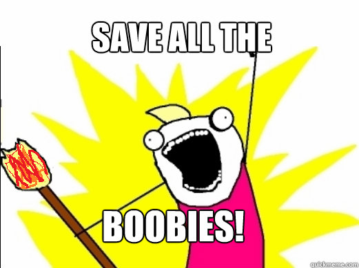 save all the boobies - X All the Y