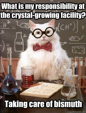 what is my responsibility at the crystalgrowing facility t - Chemistry Cat