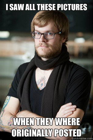 i saw all these pictures when they where originally posted - Hipster Barista