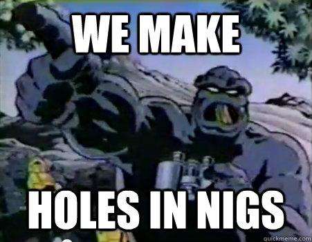 we make holes in nigs - Cavity Creep