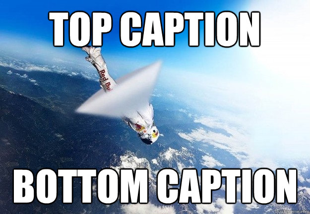 top caption bottom caption -