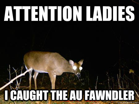 attention ladies i caught the au fawndler - The AU Fawndler
