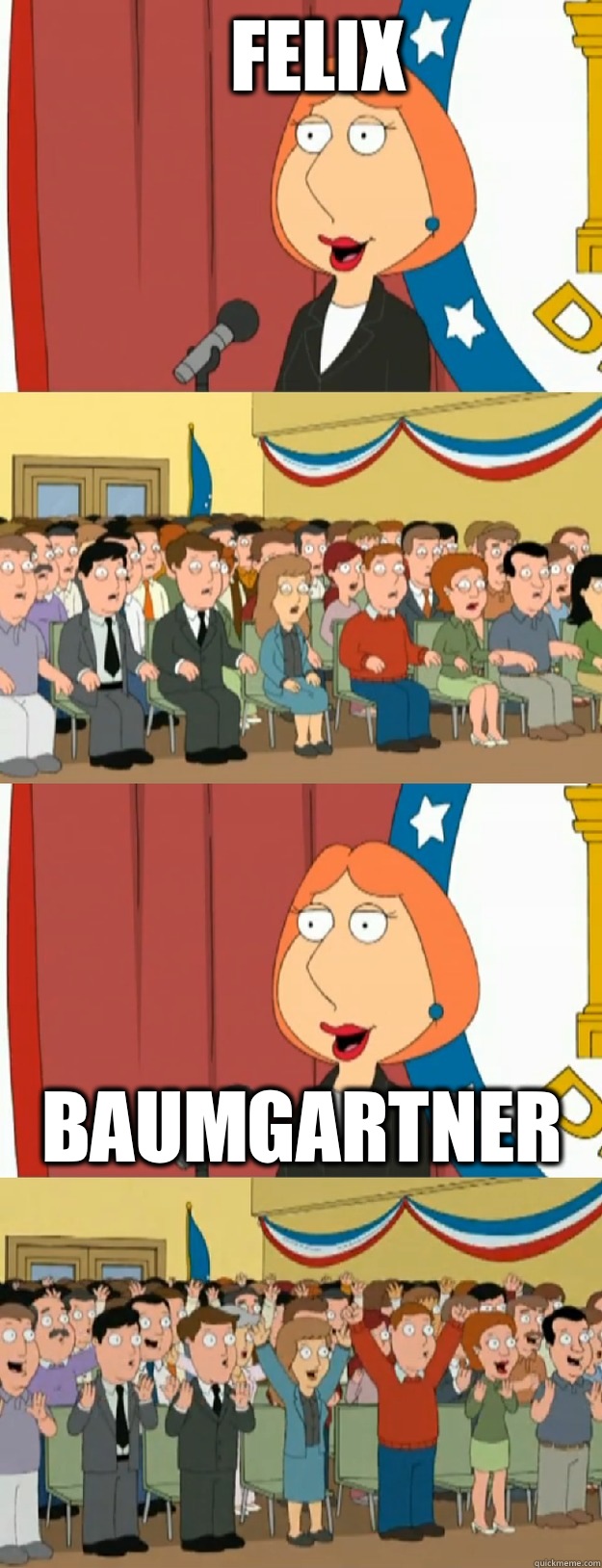 Felix Baumgartner - Lois Griffin