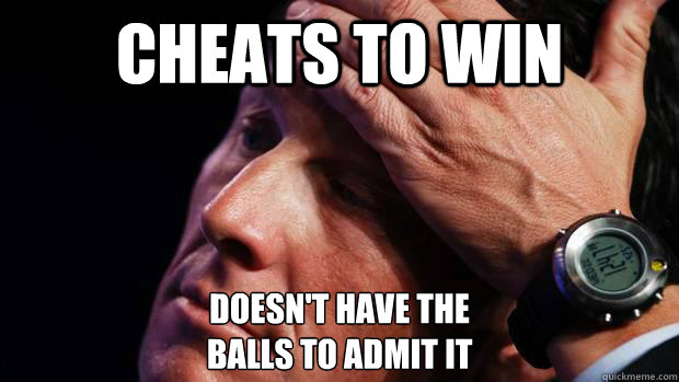 cheats to win doesnt have the balls to admit it - Scumbag Lance Armstrong