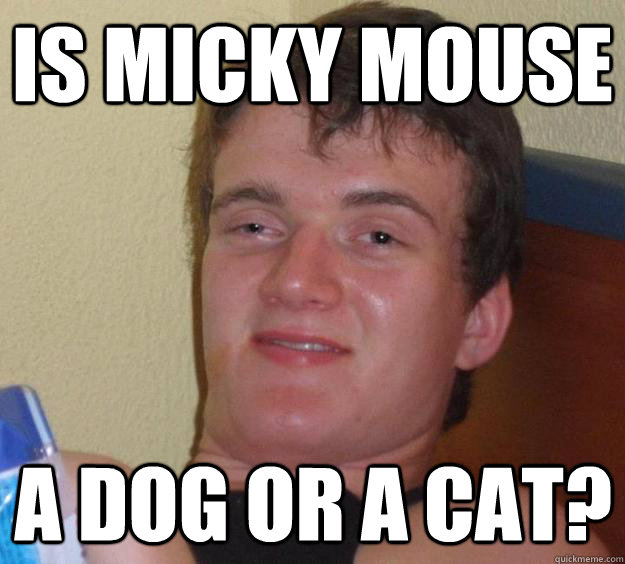 is micky mouse a dog or a cat - 10 Guy