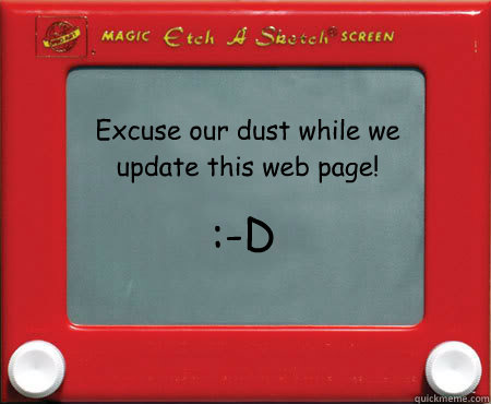 excuse our dust while we update this web page d - Good Guy Etch A Sketch