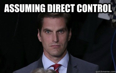 assuming direct control - Menacing Josh Romney