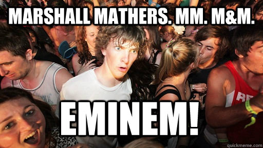 marshall mathers mm mm eminem - Sudden Clarity Clarence