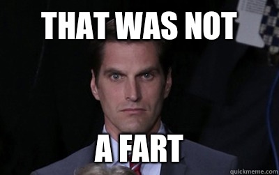 That was not A fart - Menacing Josh Romney