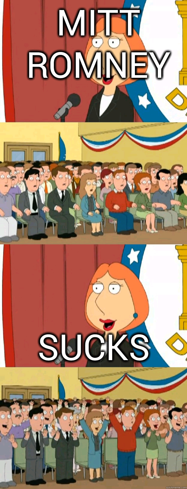 Mitt Romney Bale - Lois Griffin