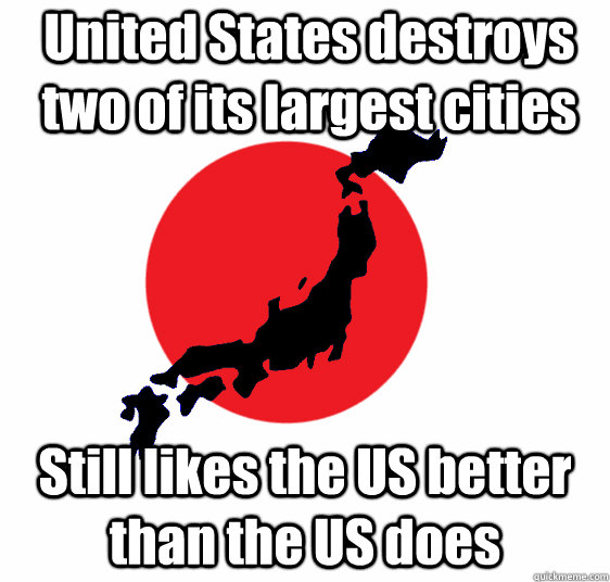united states destroys two of its largest cities still likes - Good Guy Japan