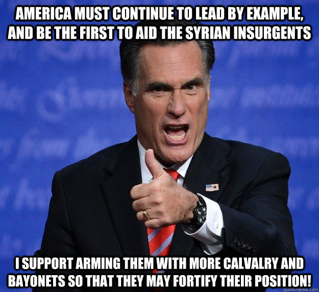 america must continue to lead by example and be the first t - Reinforcing Romney