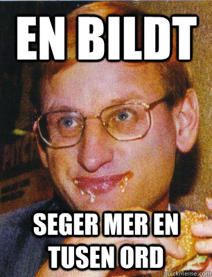 en bildt seger mer en tusen ord - Bad Joke Bildt