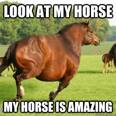 look at my horse my horse is amazing - Look at my horse