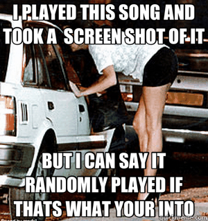 I PLAYED THIS SONG AND TOOK A SCREEN SHOT OF IT BUT I CAN S - Karma Whore