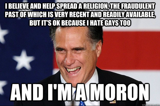 i believe and help spread a religion the fraudulent past of - Im a Mormon