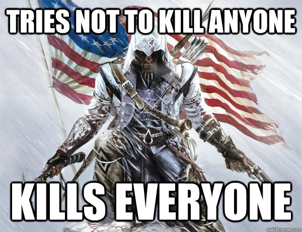 tries not to kill anyone kills everyone -