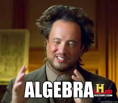 algebra  - Aliens Dude