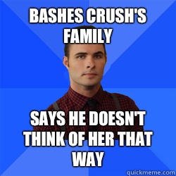 bashes crushs family  - Socially Awkward Darcy