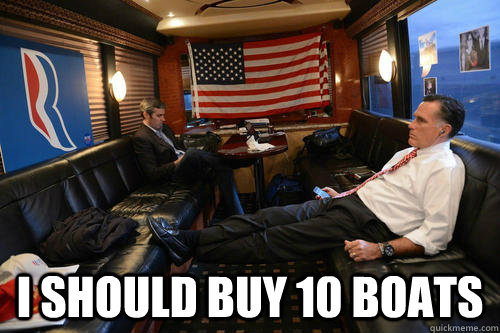 i should buy 10 boats - Sudden Realization Romney
