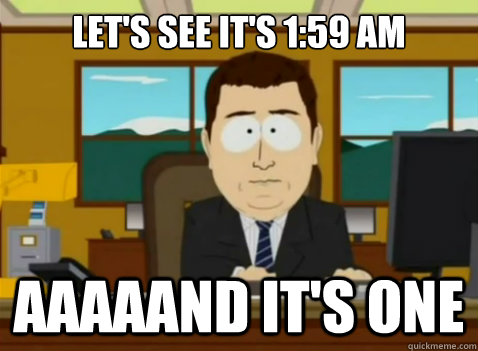 lets see its 159 am aaaaand its one - South Park Banker