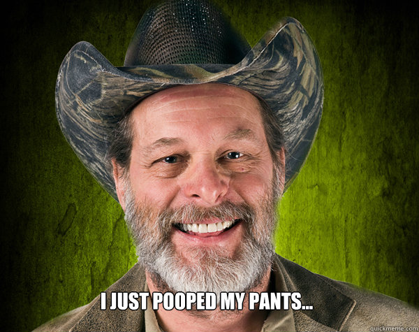 i just pooped my pants - ted nugent - coward