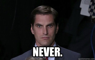 never - Menacing Josh Romney