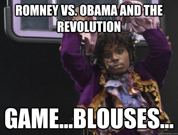 romney vs obama and the revolution gameblouses - Game blouses