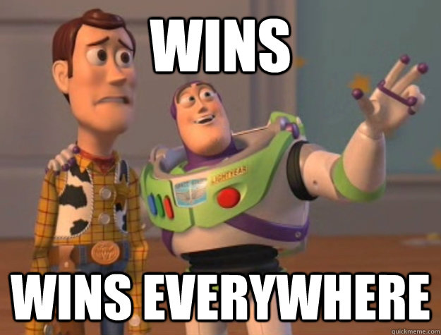 wins wins everywhere - Buzz Lightyear