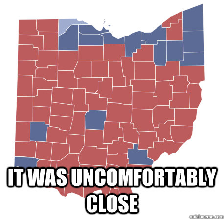 it was uncomfortably close -