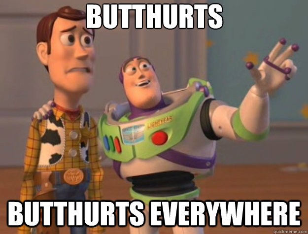butthurts butthurts everywhere - Toy Story