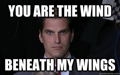 you are the wind beneath my wings - Menacing Josh Romney