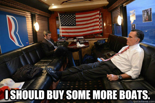i should buy some more boats - Sudden Realization Romney