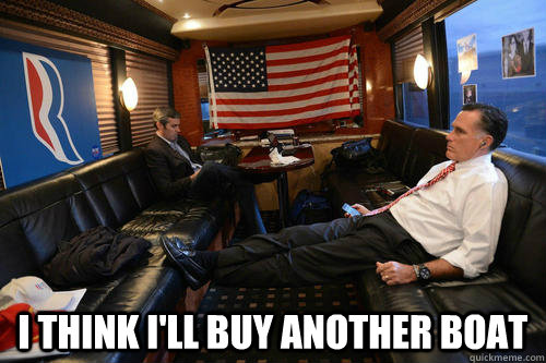 i think ill buy another boat - Sudden Realization Romney